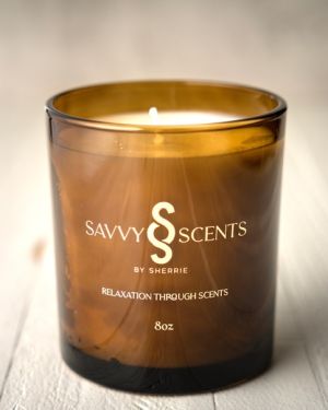 Linen & Chai Tea | Scented Candle |8 oz.